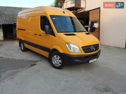 Мерседес Sprinter 2007 в Василькове на Automoto.ua Желтый Мерседес Sprinter, объемом двигателя 2.15 л и пробегом 630 тыс. км за 12500 $, фото 1 на Automoto.ua