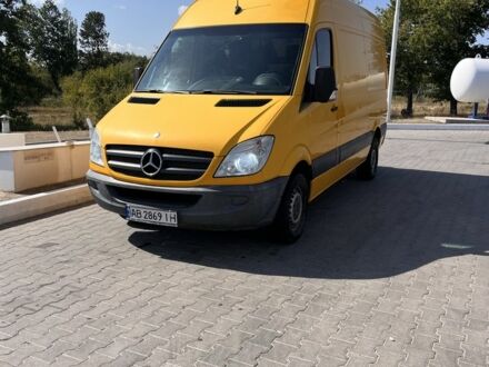 Жовтий Мерседес Sprinter, об'ємом двигуна 2.1 л та пробігом 600 тис. км за 10000 $, фото 1 на Automoto.ua