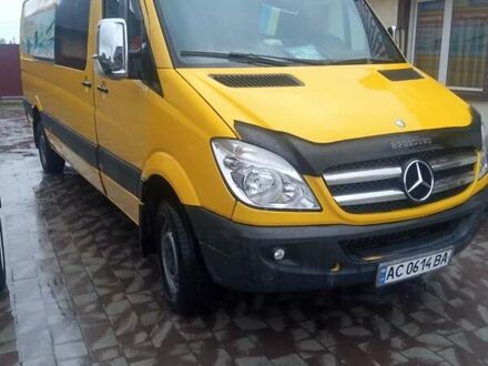 Жовтий Мерседес Sprinter, об'ємом двигуна 2.15 л та пробігом 530 тис. км за 12500 $, фото 1 на Automoto.ua