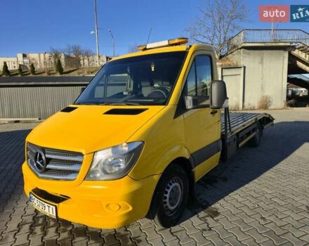 Желтый Мерседес Sprinter, объемом двигателя 2.99 л и пробегом 432 тыс. км за 16800 $, фото 1 на Automoto.ua