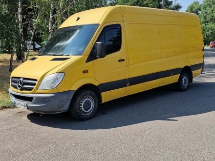 Жовтий Мерседес Sprinter, об'ємом двигуна 2.1 л та пробігом 360 тис. км за 12500 $, фото 1 на Automoto.ua