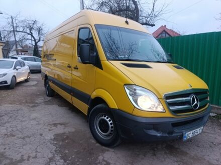 Желтый Мерседес Sprinter, объемом двигателя 3 л и пробегом 429 тыс. км за 20500 $, фото 1 на Automoto.ua