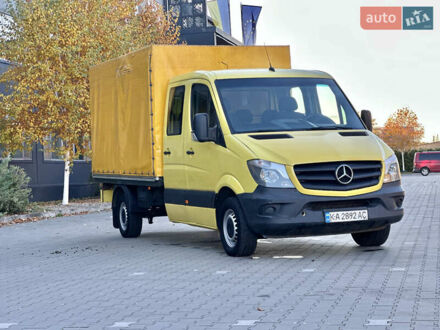 Мерседес Sprinter 2013 у Белой Церкве на Automoto.ua Жовтий Мерседес Sprinter, об'ємом двигуна 2.2 л та пробігом 329 тис. км за 17500 $, фото 1 на Automoto.ua