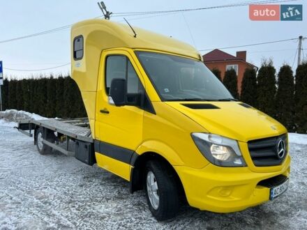 Жовтий Мерседес Sprinter, об'ємом двигуна 3 л та пробігом 515 тис. км за 25500 $, фото 1 на Automoto.ua