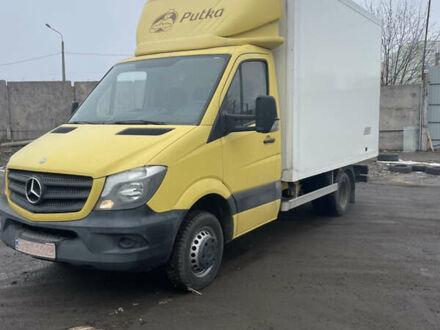 Мерседес Sprinter 2014 в Киеве на Automoto.ua Желтый Мерседес Sprinter, объемом двигателя 2.1 л и пробегом 300 тыс. км за 18000 $, фото 1 на Automoto.ua