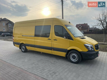 Мерседес Sprinter 2017 в Луцке на Automoto.ua Желтый Мерседес Sprinter, объемом двигателя 2.2 л и пробегом 205 тыс. км за 21500 $, фото 1 на Automoto.ua