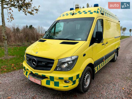 Мерседес Sprinter 2017 в Киеве на Automoto.ua Желтый Мерседес Sprinter, объемом двигателя 2.2 л и пробегом 170 тыс. км за 31000 $, фото 1 на Automoto.ua