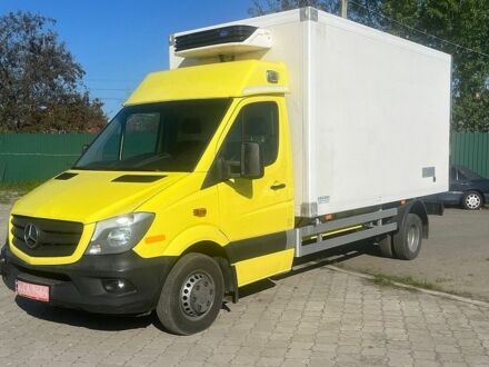 Жовтий Мерседес Sprinter, об'ємом двигуна 3 л та пробігом 360 тис. км за 32200 $, фото 1 на Automoto.ua