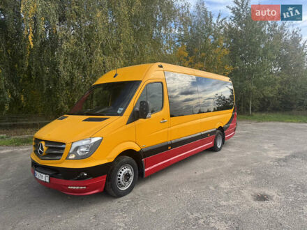 Мерседес Sprinter 2018 в Костополе на Automoto.ua Желтый Мерседес Sprinter, объемом двигателя 0 л и пробегом 84 тыс. км за 49800 $, фото 1 на Automoto.ua