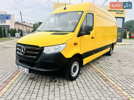 Мерседес Sprinter 2019 в Иршава на Automoto.ua Желтый Мерседес Sprinter, объемом двигателя 2.2 л и пробегом 203 тыс. км за 24500 $, фото 1 на Automoto.ua