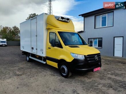 Жовтий Мерседес Sprinter, об'ємом двигуна 2.1 л та пробігом 160 тис. км за 34500 $, фото 1 на Automoto.ua