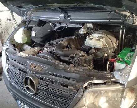 Серый Мерседес Sprinter, объемом двигателя 2.7 л и пробегом 320 тыс. км за 18000 $, фото 5 на Automoto.ua