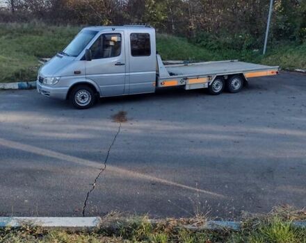 Серый Мерседес Sprinter, объемом двигателя 2.69 л и пробегом 396 тыс. км за 16000 $, фото 1 на Automoto.ua