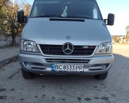 Сірий Мерседес Sprinter, об'ємом двигуна 2.69 л та пробігом 396 тис. км за 16000 $, фото 29 на Automoto.ua