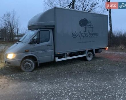 Серый Мерседес Sprinter, объемом двигателя 2.7 л и пробегом 494 тыс. км за 12900 $, фото 1 на Automoto.ua