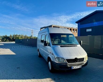 Серый Мерседес Sprinter, объемом двигателя 2.2 л и пробегом 372 тыс. км за 5900 $, фото 1 на Automoto.ua