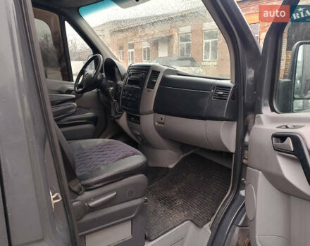 Серый Мерседес Sprinter, объемом двигателя 2.1 л и пробегом 571 тыс. км за 10000 $, фото 1 на Automoto.ua