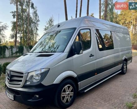 Серый Мерседес Sprinter, объемом двигателя 2.2 л и пробегом 290 тыс. км за 23950 $, фото 112 на Automoto.ua