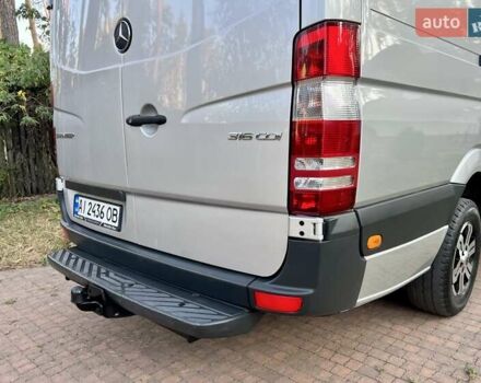 Серый Мерседес Sprinter, объемом двигателя 2.2 л и пробегом 290 тыс. км за 23950 $, фото 24 на Automoto.ua