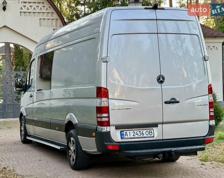 Серый Мерседес Sprinter, объемом двигателя 2.2 л и пробегом 290 тыс. км за 23950 $, фото 12 на Automoto.ua