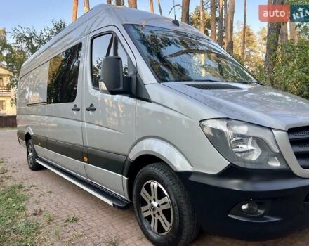 Серый Мерседес Sprinter, объемом двигателя 2.2 л и пробегом 290 тыс. км за 23950 $, фото 114 на Automoto.ua