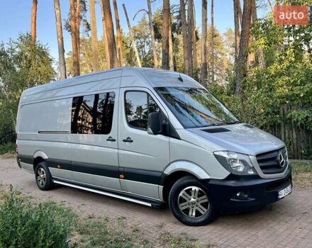 Серый Мерседес Sprinter, объемом двигателя 2.2 л и пробегом 290 тыс. км за 23950 $, фото 1 на Automoto.ua
