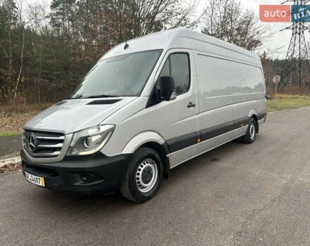 Серый Мерседес Sprinter, объемом двигателя 2.2 л и пробегом 291 тыс. км за 21500 $, фото 1 на Automoto.ua