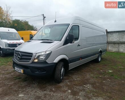 Серый Мерседес Sprinter, объемом двигателя 3 л и пробегом 222 тыс. км за 36999 $, фото 28 на Automoto.ua