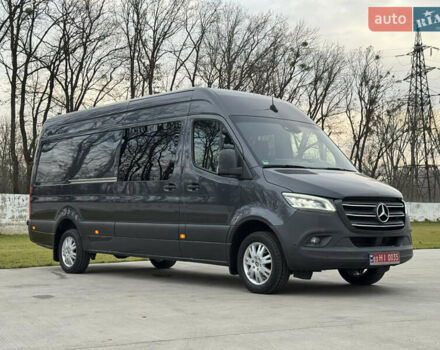 Сірий Мерседес Sprinter, об'ємом двигуна 3 л та пробігом 201 тис. км за 50490 $, фото 2 на Automoto.ua