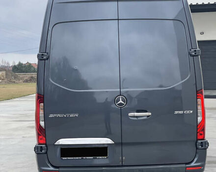 Сірий Мерседес Sprinter, об'ємом двигуна 2.14 л та пробігом 170 тис. км за 38500 $, фото 6 на Automoto.ua