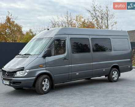 Сірий Мерседес Sprinter, об'ємом двигуна 2.69 л та пробігом 293 тис. км за 11500 $, фото 5 на Automoto.ua
