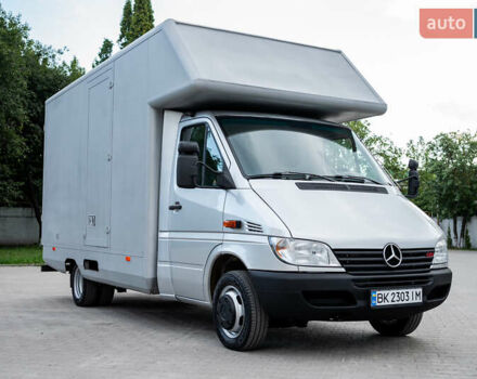 Серый Мерседес Sprinter, объемом двигателя 2.7 л и пробегом 320 тыс. км за 16950 $, фото 10 на Automoto.ua