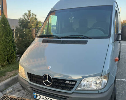 Серый Мерседес Sprinter, объемом двигателя 2.69 л и пробегом 380 тыс. км за 16500 $, фото 3 на Automoto.ua