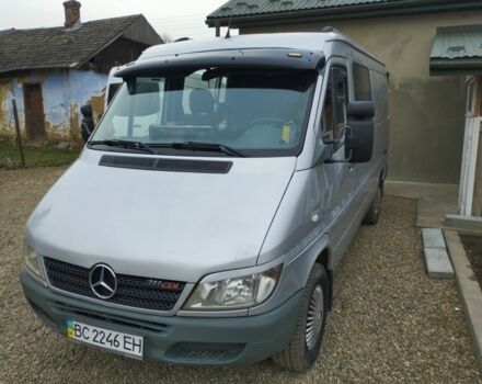 Серый Мерседес Sprinter, объемом двигателя 2.1 л и пробегом 400 тыс. км за 7400 $, фото 5 на Automoto.ua