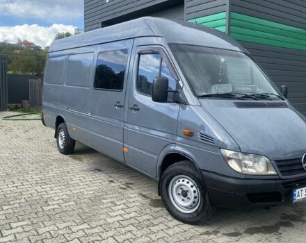 Серый Мерседес Sprinter, объемом двигателя 2.1 л и пробегом 280 тыс. км за 11500 $, фото 6 на Automoto.ua