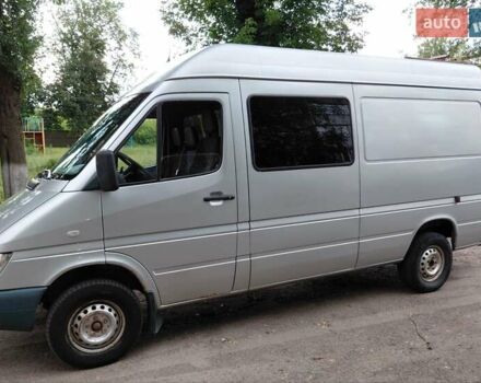 Серый Мерседес Sprinter, объемом двигателя 2.1 л и пробегом 805 тыс. км за 7500 $, фото 1 на Automoto.ua