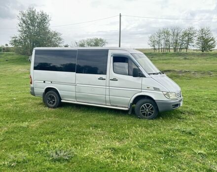 Серый Мерседес Sprinter, объемом двигателя 2.7 л и пробегом 678 тыс. км за 9200 $, фото 4 на Automoto.ua