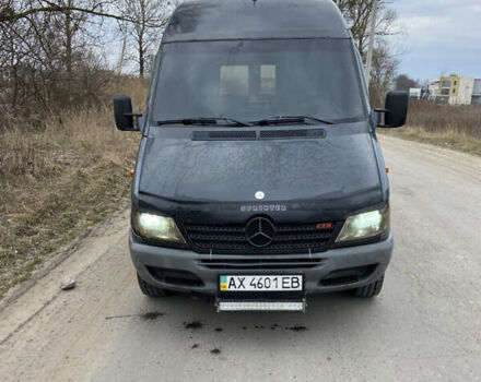 Серый Мерседес Sprinter, объемом двигателя 2.15 л и пробегом 320 тыс. км за 9800 $, фото 1 на Automoto.ua
