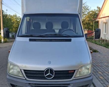 Серый Мерседес Sprinter, объемом двигателя 2.7 л и пробегом 298 тыс. км за 15800 $, фото 1 на Automoto.ua