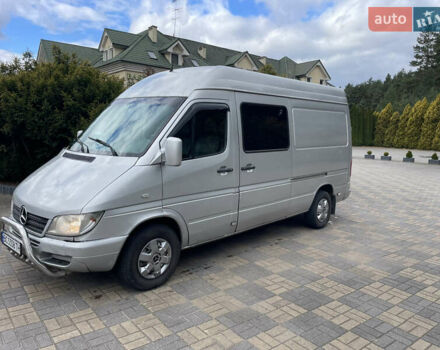 Серый Мерседес Sprinter, объемом двигателя 2.7 л и пробегом 600 тыс. км за 8200 $, фото 1 на Automoto.ua