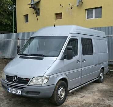 Сірий Мерседес Sprinter, об'ємом двигуна 2.7 л та пробігом 412 тис. км за 13000 $, фото 1 на Automoto.ua