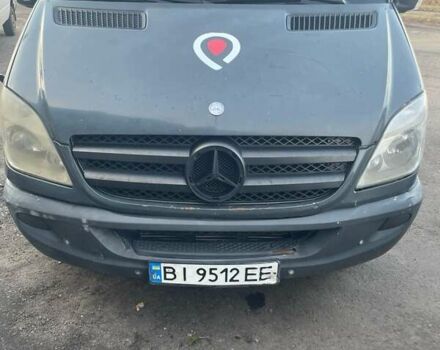 Серый Мерседес Sprinter, объемом двигателя 2.1 л и пробегом 468 тыс. км за 8000 $, фото 1 на Automoto.ua