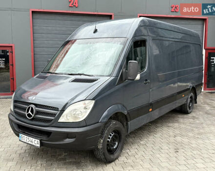 Серый Мерседес Sprinter, объемом двигателя 2.19 л и пробегом 250 тыс. км за 9700 $, фото 1 на Automoto.ua