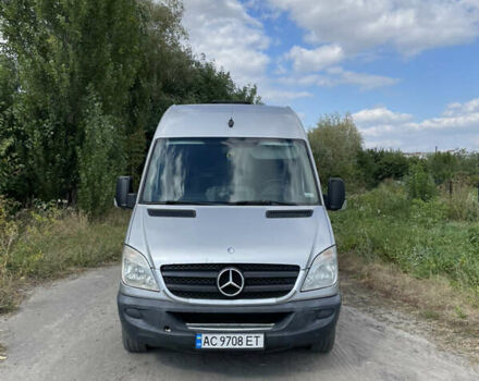 Серый Мерседес Sprinter, объемом двигателя 2.14 л и пробегом 578 тыс. км за 11800 $, фото 1 на Automoto.ua