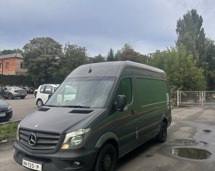Серый Мерседес Sprinter, объемом двигателя 2.2 л и пробегом 334 тыс. км за 18500 $, фото 3 на Automoto.ua