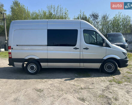 Сірий Мерседес Sprinter, об'ємом двигуна 2.2 л та пробігом 207 тис. км за 18999 $, фото 1 на Automoto.ua