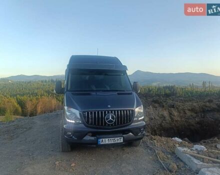 Сірий Мерседес Sprinter, об'ємом двигуна 3 л та пробігом 320 тис. км за 32000 $, фото 1 на Automoto.ua