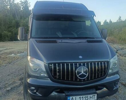 Сірий Мерседес Sprinter, об'ємом двигуна 3 л та пробігом 320 тис. км за 32000 $, фото 4 на Automoto.ua