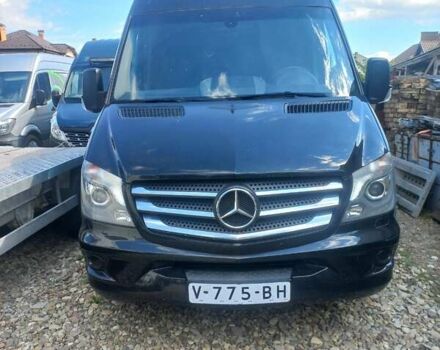 Серый Мерседес Sprinter, объемом двигателя 2.2 л и пробегом 242 тыс. км за 19800 $, фото 24 на Automoto.ua