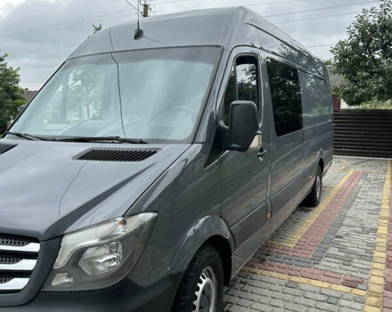 Сірий Мерседес Sprinter, об'ємом двигуна 3 л та пробігом 237 тис. км за 34533 $, фото 3 на Automoto.ua